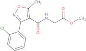 Methyl 2-{[3-(2-chlorophenyl)-5-methyl-1,2-oxazol-4-yl]formamido}acetate