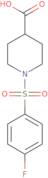 1-[(4-Fluorophenyl)sulphonyl]piperidine-4-carboxylic acid