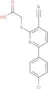 2-((6-(4-Chlorophenyl)-3-cyanopyridin-2-yl)thio)acetic acid