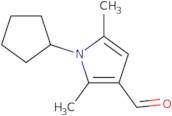 1-Cyclopentyl-2,5-dimethyl-1H-pyrrole-3-carbaldehyde