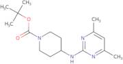 4-[(4,6-Dimethyl-2-pyrimidinyl)amino]-1-piperidinecarboxylic acid-1,1-dimethylethyl ester