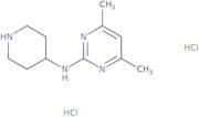 4,6-Dimethyl-N-piperidin-4-ylpyrimidin-2-amine dihydrochloride