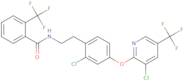 N-[2-(2-Chloro-4-{[3-chloro-5-(trifluoromethyl)pyridin-2-yl]oxy}phenyl)ethyl]-2-(trifluoromethyl)b…