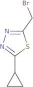 2-(Bromomethyl)-5-cyclopropyl-1,3,4-thiadiazole