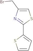 4-(Bromomethyl)-2-(thiophen-2-yl)-1,3-thiazole