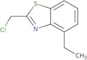 2-(Chloromethyl)-4-ethyl-1,3-benzothiazole