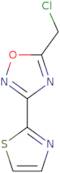 -5(Chloromethyl)-3-(Thiazol-2-Yl)-1,2,4-Oxadiazole