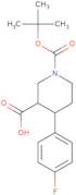 (3R,4R)-1-(tert-Butoxycarbonyl)-4-(4-fluorophenyl)-piperidine-3-carboxylic acid