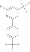 2-Bromo-4-(trifluoromethyl)-6-(4-(trifluoromethyl)phenyl)pyridine