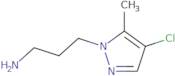 3-(4-Chloro-5-methyl-1H-pyrazol-1-yl)propan-1-amine