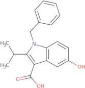 1-Benzyl-5-hydroxy-2-isopropyl-1H-indole-3-carboxylic acid