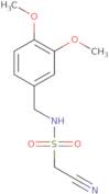 1-Cyano-N-[(3,4-dimethoxyphenyl)methyl]methanesulfonamide