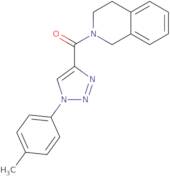 2-{[1-(4-Methylphenyl)-1H-1,2,3-triazol-4-yl]carbonyl}-1,2,3,4-tetrahydroisoquinoline