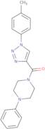 1-{[1-(4-Methylphenyl)-1H-1,2,3-triazol-4-yl]carbonyl}-4-phenylpiperazine