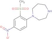 1-(2-Methylsulfonyl-4-nitrophenyl)homopiperazine