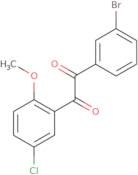 1-(3-Bromo-phenyl)-2-(5-chloro-2-methoxy-phenyl)-ethane-1,2-dione