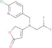 4-(((6-Chloropyridin-3-yl)methyl)(2,2-difluoroethyl)amino)furan-2(5H)-one