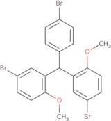 4-Bromo-2-((5-bromo-2-methoxyphenyl)(4-bromophenyl)methyl)-1-methoxybenzene