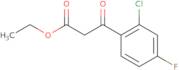 Ethyl 3-(2-chloro-4-fluorophenyl)-3-oxopropanoate