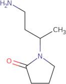 1-(4-Aminobutan-2-yl)pyrrolidin-2-one