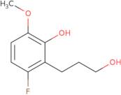 3-Fluoro-2-(3-hydroxypropyl)-6-methoxyphenol