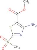 Methyl 4-amino-2-(methylsulfonyl)thiazole-5-carboxylate