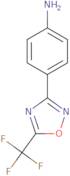 4-[5-(Trifluoromethyl)-1,2,4-oxadiazol-3-yl]aniline