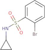 2-Bromo-N-cyclopropylbenzenesulphonamide