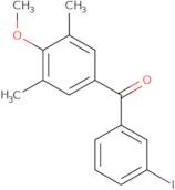 3,5-Dimethyl-3'-iodo-4-methoxybenzophenone