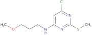 4-Chloro-6-[(3-methoxypropyl)amino]-2-(methylthio)pyrimidine