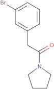 2-(3-Bromophenyl)-1-(pyrrolidin-1-yl)ethan-1-one