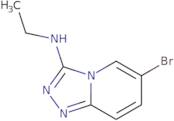 6-Bromo-3-(N-ethylamino)-[1,2,4]triazolo[4,3-a]pyridine
