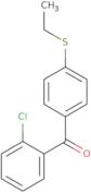 2-Chloro-4'-(ethylthio)benzophenone