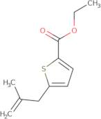 3-(5-Ethoxycarbonyl-2-thienyl)-2-methyl-1-propene