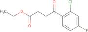 Ethyl 4-(2-chloro-4-fluorophenyl)-4-oxobutanoate