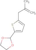 3-(5-(1,3-Dioxolan-2-yl)-2-thienyl)-2-methyl-1-propene