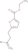 2-Bromo-4-(5-ethoxycarbonyl-2-furanyl)-1-butene