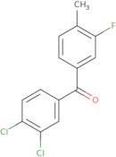 3,4-Dichloro-3'-fluoro-4'-methylbenzophenone