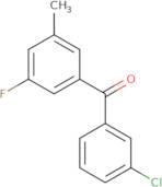 3-Chloro-3'-fluoro-5'-methylbenzophenone