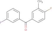 4'-Fluoro-3-iodo-3'-methylbenzophenone