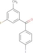 3'-Fluoro-4-iodo-5'-methylbenzophenone