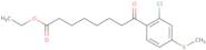 Ethyl 8-(2-chloro-4-(methylthio)phenyl)-8-oxooctanoate