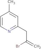 2-Bromo-3-(4-methyl-2-pyridyl)-1-propene
