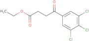 Ethyl 4-(3,4,5-trichlorophenyl)-4-oxobutanoate