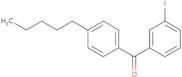 3-Iodo-4'-N-pentylbenzophenone