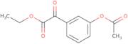 Ethyl 3-acetoxybenzoylformate