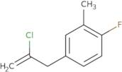 2-Chloro-3-(4-fluoro-3-methylphenyl)-1-propene