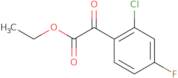 Ethyl 2-chloro-4-fluorobenzoylformate