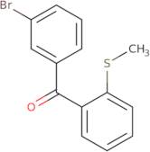 3-Bromo-2'-(thiomethyl)benzophenone