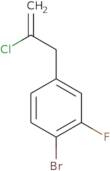 3-(4-Bromo-3-fluorophenyl)-2-chloro-1-propene